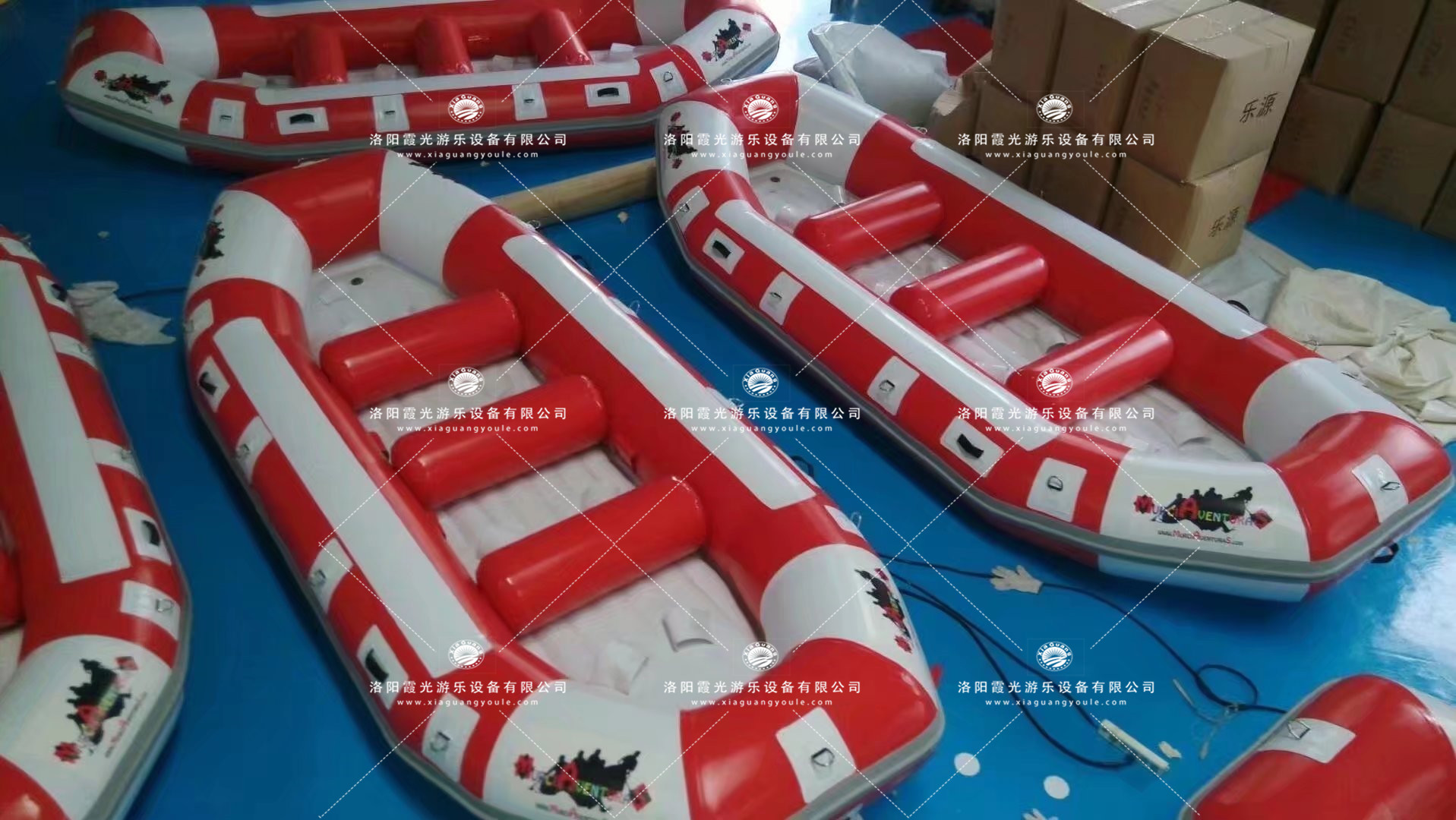南林乡充气漂流船救援船